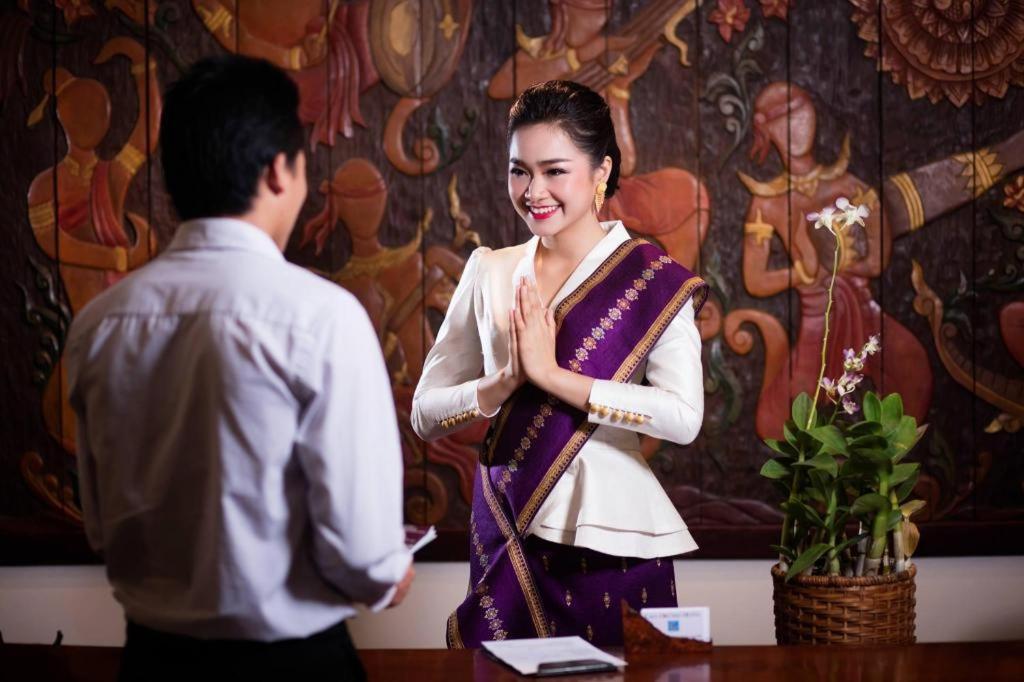 Lao Orchid Hotel Vientiane Exterior foto