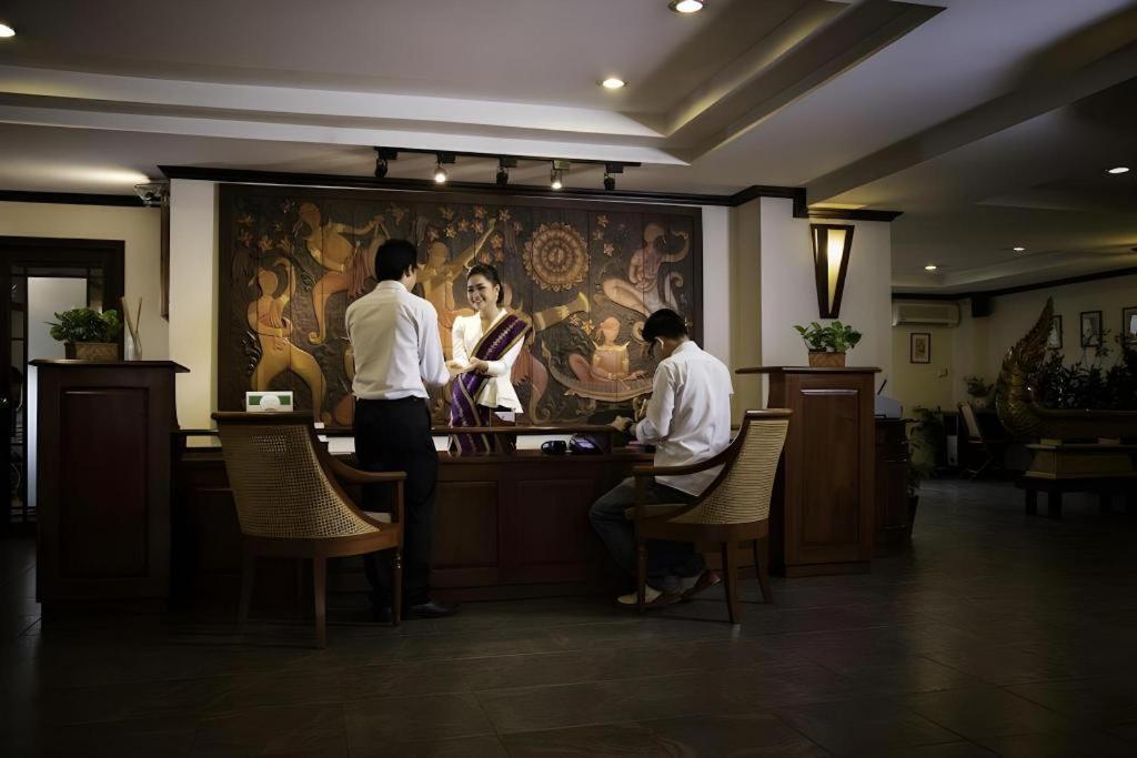 Lao Orchid Hotel Vientiane Exterior foto