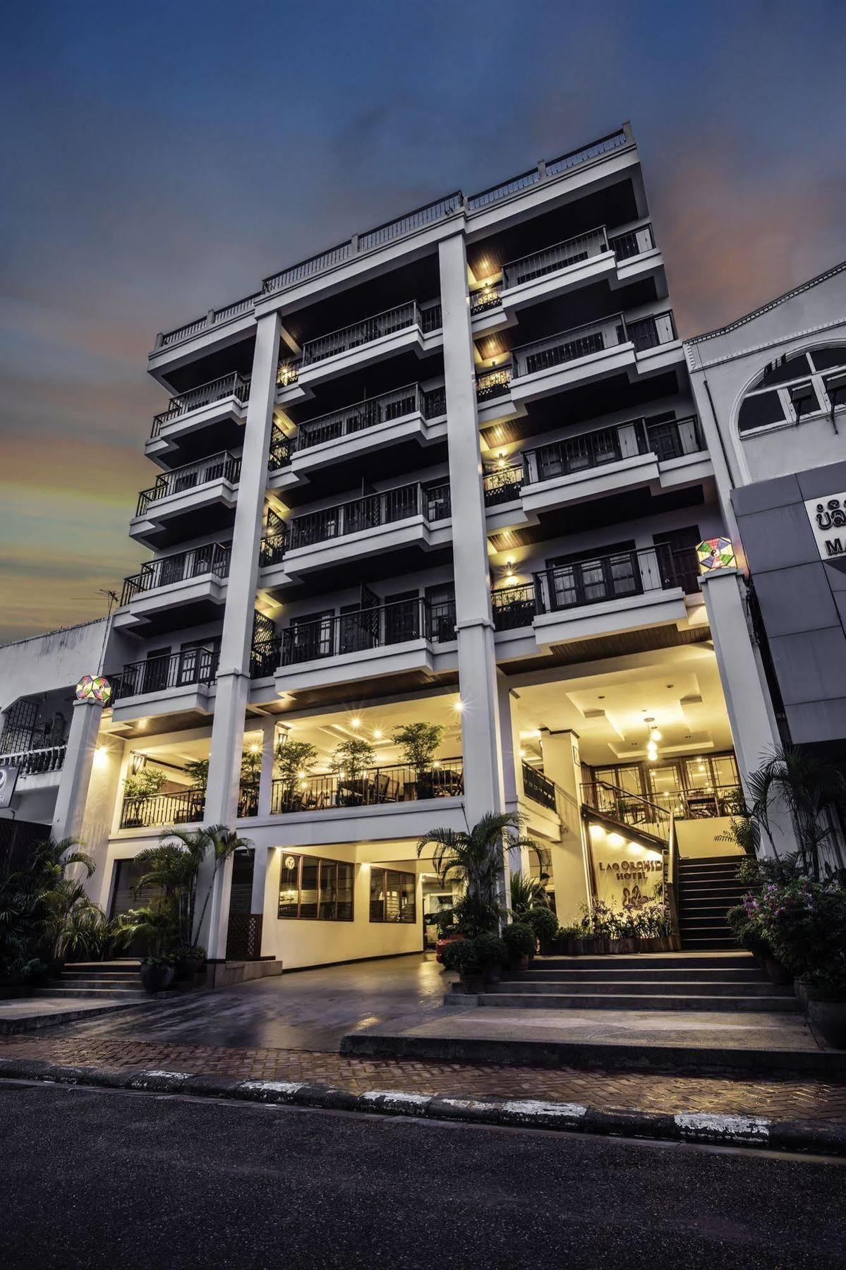 Lao Orchid Hotel Vientiane Exterior foto