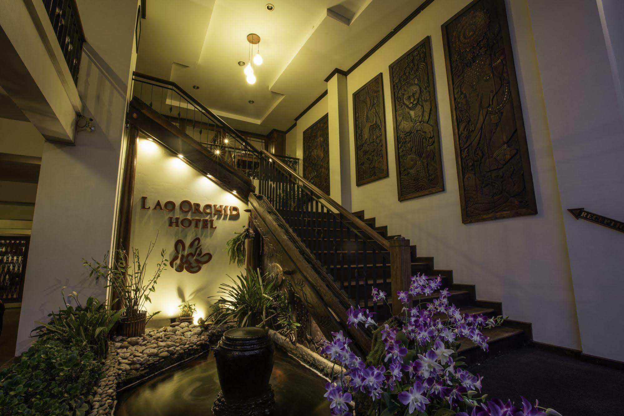 Lao Orchid Hotel Vientiane Exterior foto